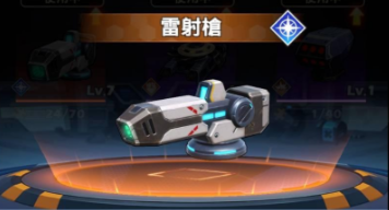 機甲變變變 雷射槍