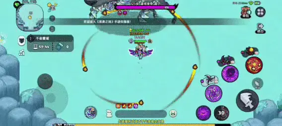 《英勇之地》雷域狼尊BOSS 技能：落雷
