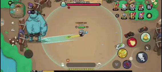 《英勇之地》獨眼巨人對戰攻略 技能 回旋飛棍