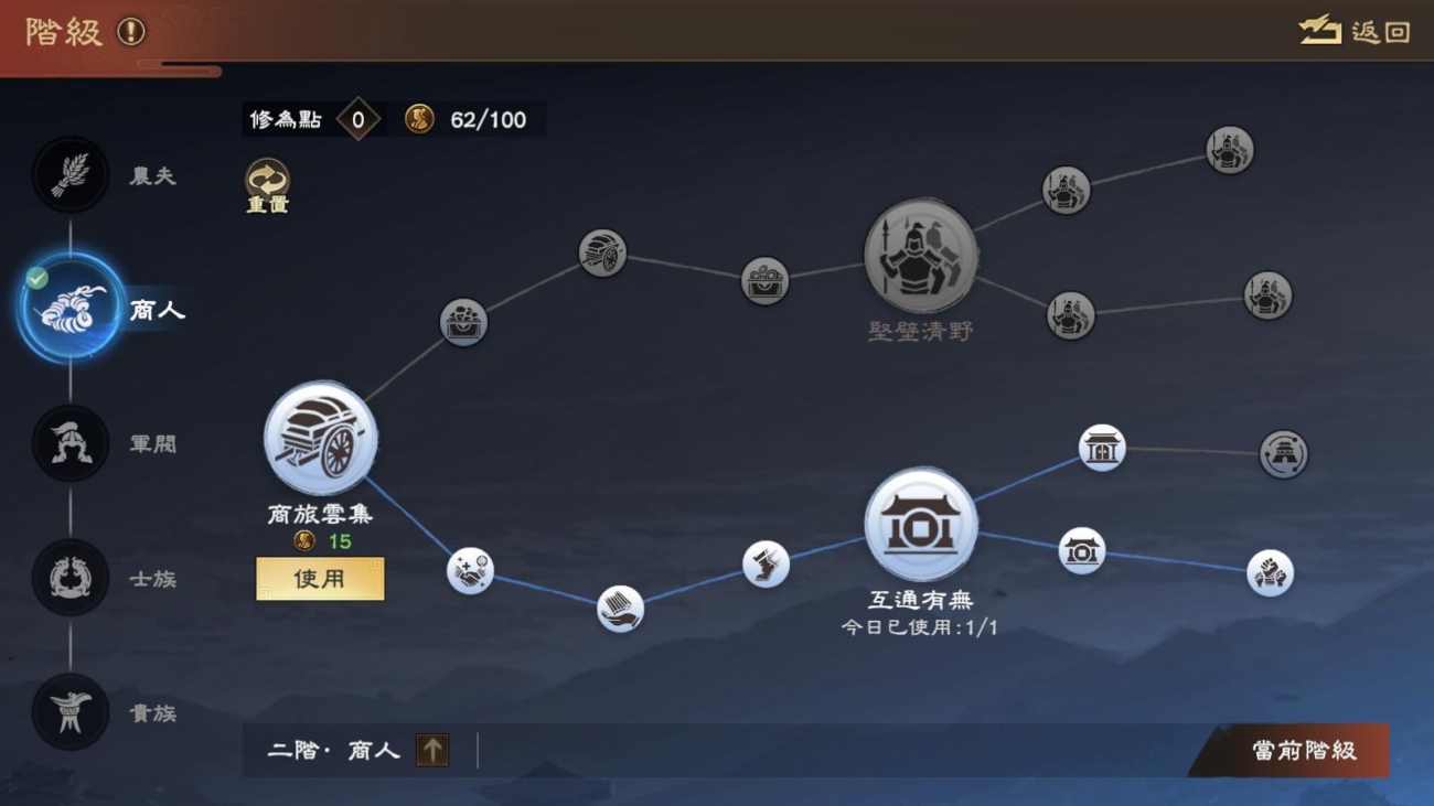 三國志：王戰 職業