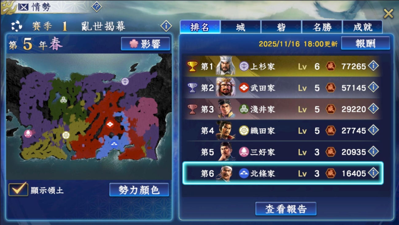 信長之野望霸道 伺服器