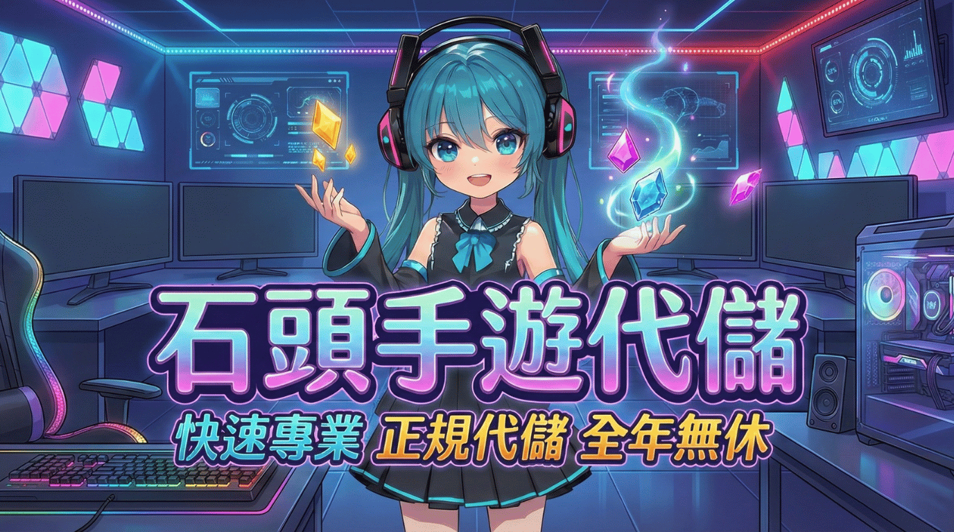 石頭手遊代儲主視覺